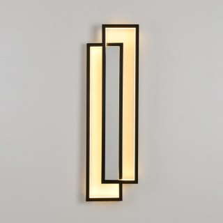 Lampa ścienna SYMMETRY-100 LED czarna 100 cm