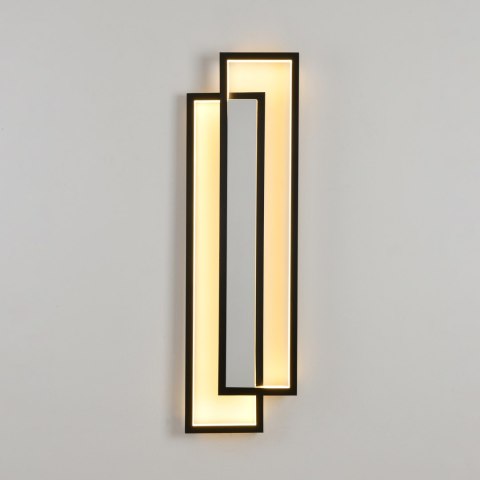 Lampa ścienna SYMMETRY-100 LED czarna 100 cm