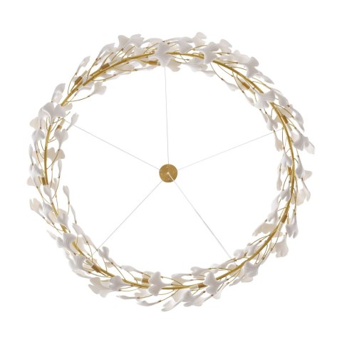 Lampa wisząca BOTANIKA złoto biała 150 cm