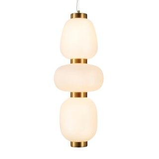 Lampa wisząca BRILLA-3 LED złota 23 cm