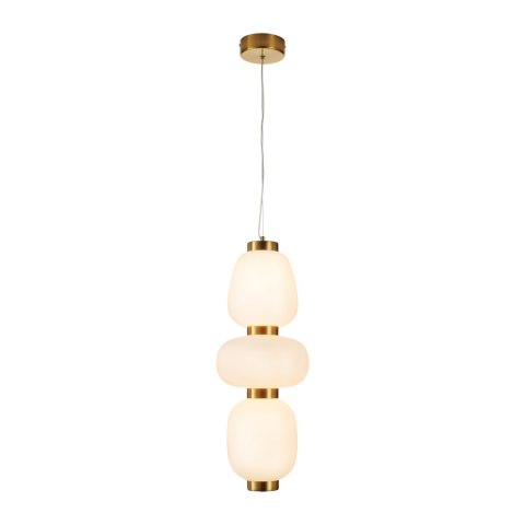 Lampa wisząca BRILLA-3 LED złota 23 cm