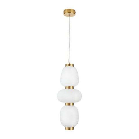 Lampa wisząca BRILLA-3 LED złota 23 cm