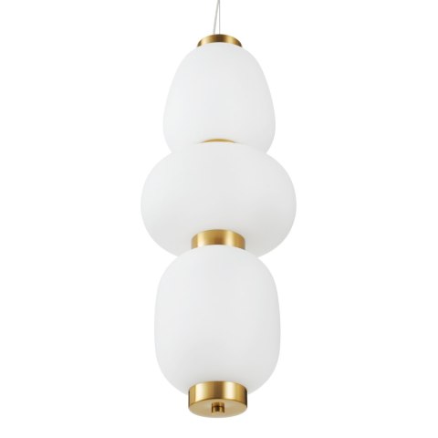 Lampa wisząca BRILLA-3 LED złota 23 cm