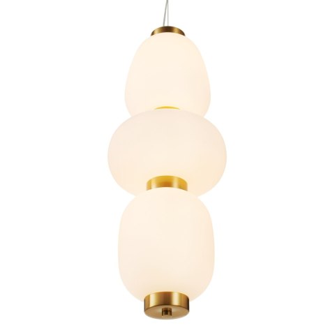 Lampa wisząca BRILLA-3 LED złota 23 cm