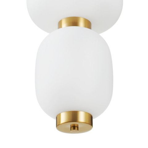 Lampa wisząca BRILLA-3 LED złota 23 cm