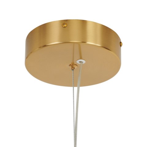 Lampa wisząca BRILLA-6 LED biało-złota 125 cm