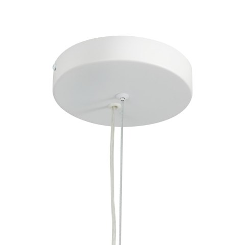 Lampa wisząca ENZO biało złota 40 cm