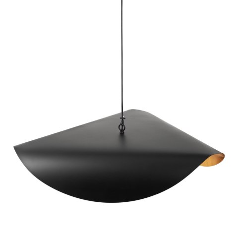 Lampa wisząca ENZO czarno złota 40 cm