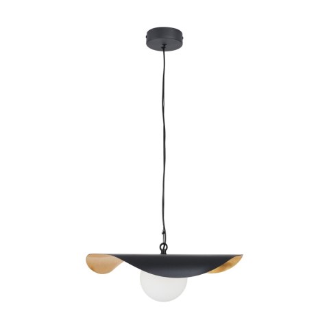 Lampa wisząca ENZO czarno złota 40 cm