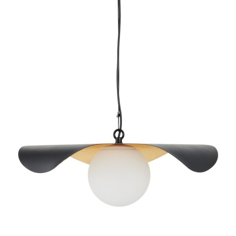 Lampa wisząca ENZO czarno złota 40 cm