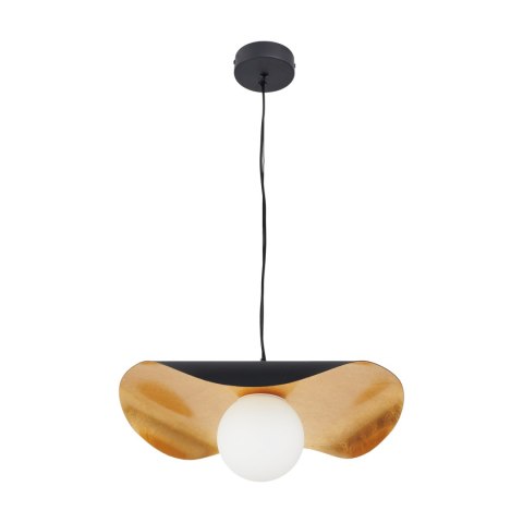 Lampa wisząca ENZO czarno złota 40 cm