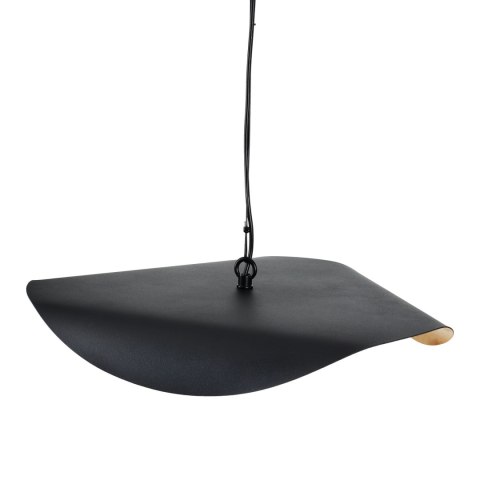 Lampa wisząca ENZO czarno złota 40 cm