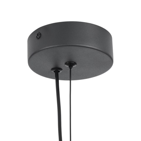 Lampa wisząca ENZO czarno złota 40 cm