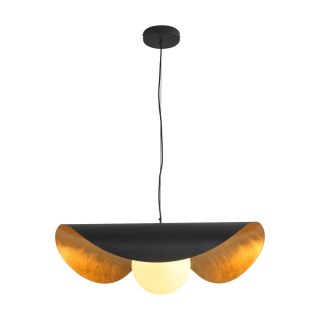 Lampa wisząca ENZO czarno złota 60 cm
