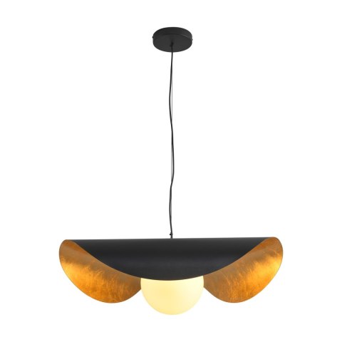 Lampa wisząca ENZO czarno złota 60 cm