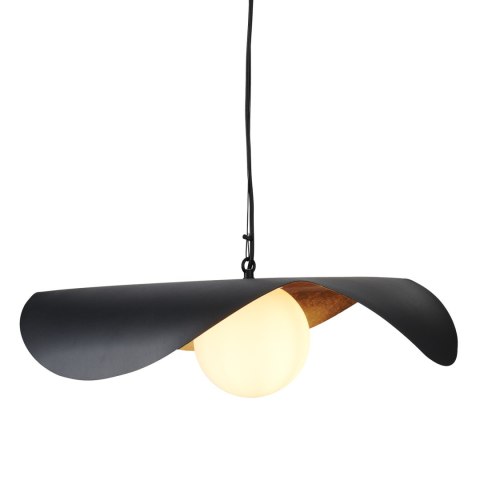 Lampa wisząca ENZO czarno złota 60 cm