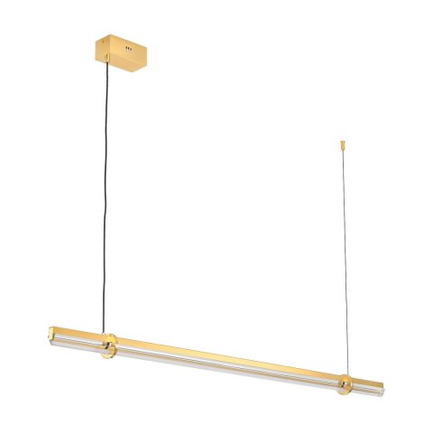 Lampa wisząca LOVELY LED złota 120 cm