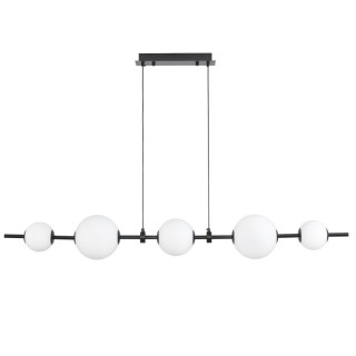 Lampa wisząca MILA czarna 140 cm