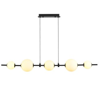 Lampa wisząca MILA czarna 140 cm