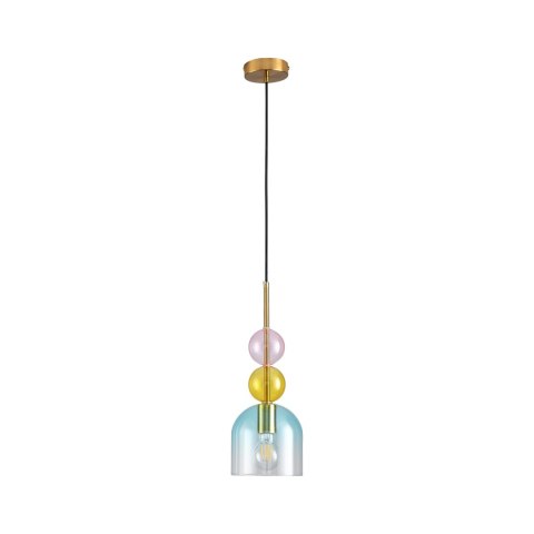 Lampa wisząca PASTELLO BLUE kolorowa 15 cm