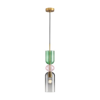 Lampa wisząca PASTELLO GREEN kolorowa 11 cm