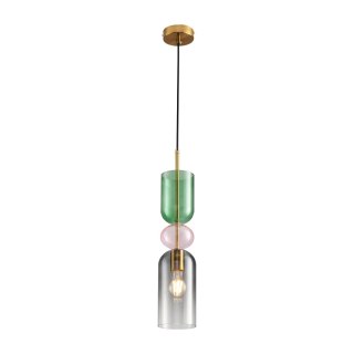 Lampa wisząca PASTELLO GREEN kolorowa 11 cm