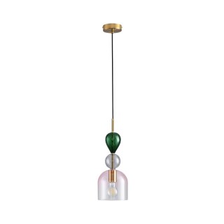 Lampa wisząca PASTELLO PINK kolorowa 15 cm