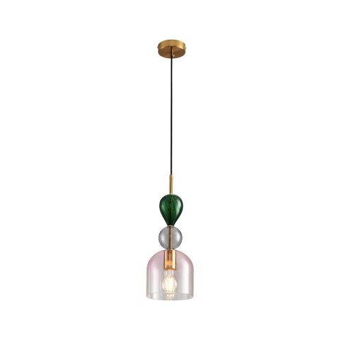 Lampa wisząca PASTELLO PINK kolorowa 15 cm