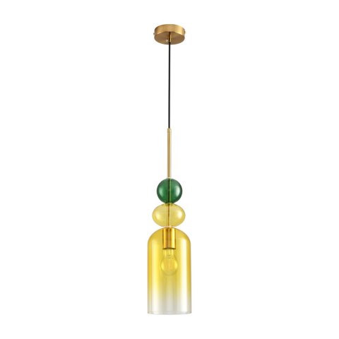 Lampa wisząca PASTELLO YELLOW kolorowa 13 cm Lampa wisząca PASTELLO YELLOW kolorowa 13 cm