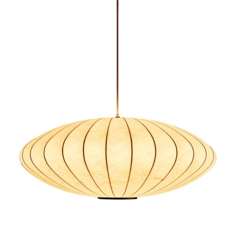 Lampa wisząca SILK FLAT biała 50 cm