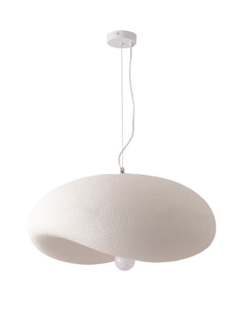 Lampa wisząca STONE FLAT biała 40 cm Lampa wisząca STONE FLAT biała 40 cm