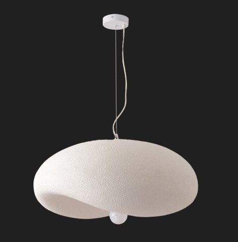Lampa wisząca STONE FLAT biała 40 cm Lampa wisząca STONE FLAT biała 40 cm