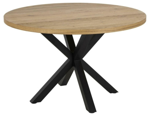 Jadalnia Scandi Loft - ZESTAW okrągły stół + 4 krzesła Jadalnia Scandi Loft - ZESTAW okrągły stół + 4 krzesła