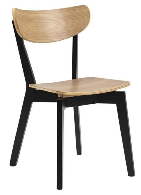 Jadalnia Scandi Loft - ZESTAW okrągły stół + 4 krzesła Jadalnia Scandi Loft - ZESTAW okrągły stół + 4 krzesła