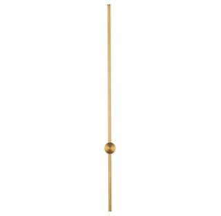 Lampa ścienna SPARO LED złota 100 cm