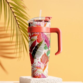 Kubek termiczny Miami Tropical pomarańczowy