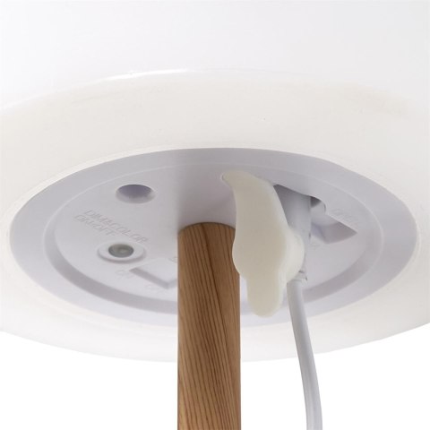 Lampa stołowa ładowana z efektem drewna Lampa stołowa ładowana z efektem drewna