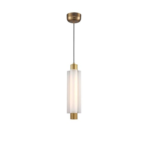 Lampa wisząca OSMO-1 LED złota 38 cm