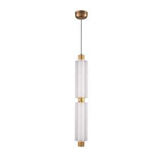 Lampa wisząca OSMO-2 LED złota 73 cm