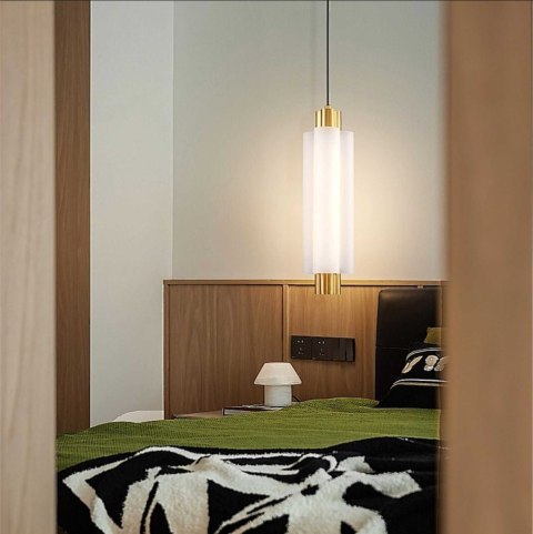 Lampa wisząca OSMO-2 LED złota 73 cm
