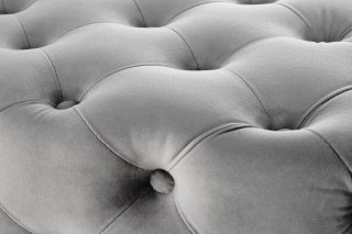 ATHENA ławka popielaty / złoty