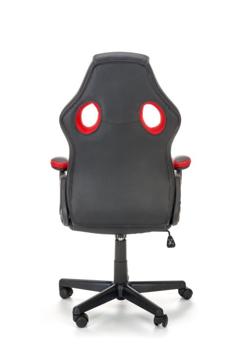 BERKEL fotel gabinetowy czarno-czerwony BERKEL fotel gabinetowy czarno-czerwony