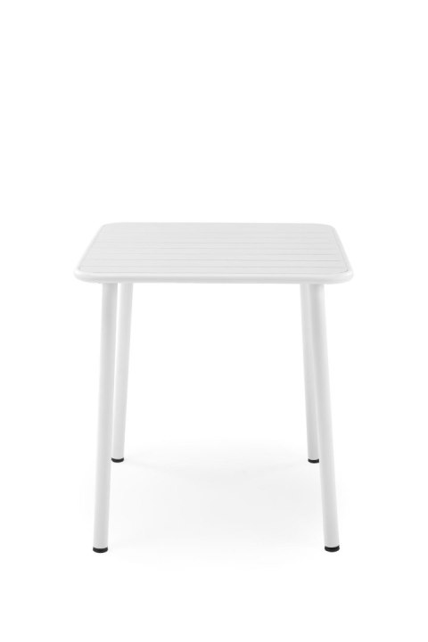 BOSCO stół ogrodowy balkonowy kwadratowy 70 cm biały BOSCO stół ogrodowy balkonowy kwadratowy 70 cm biały