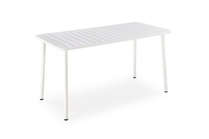 BOSCO stół ogrodowy prostokątny 140 cm biały