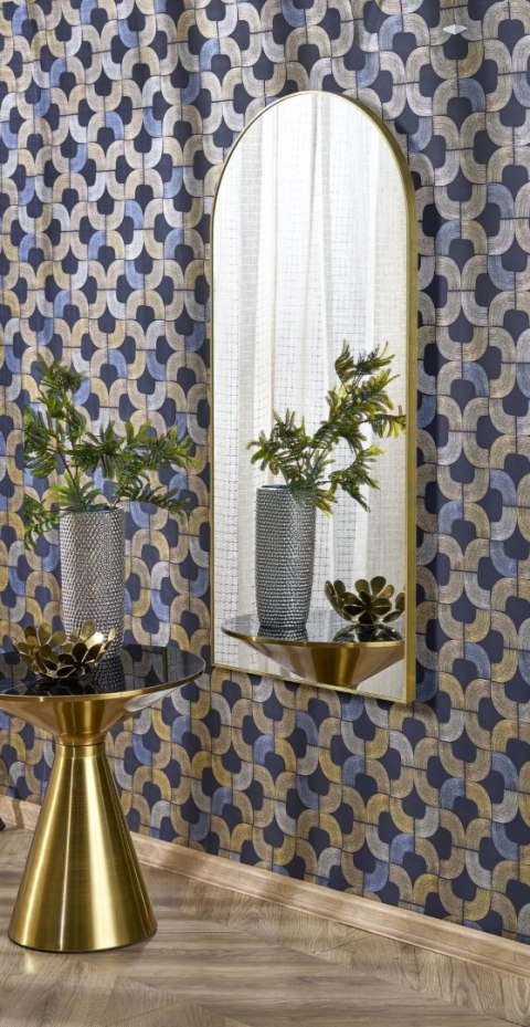 CURIO lustro ścienne, złoty CURIO lustro ścienne, złoty