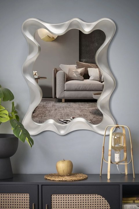 DECO lustro ścienne, srebrny antyczny