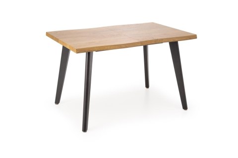 DICKSON 2 stół rozkładany 150-210/90 cm, blat - naturalny, nogi - czarny DICKSON 2 stół rozkładany 150-210/90 cm, blat - naturalny, nogi - czarny