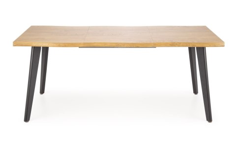 DICKSON 2 stół rozkładany 150-210/90 cm, blat - naturalny, nogi - czarny DICKSON 2 stół rozkładany 150-210/90 cm, blat - naturalny, nogi - czarny