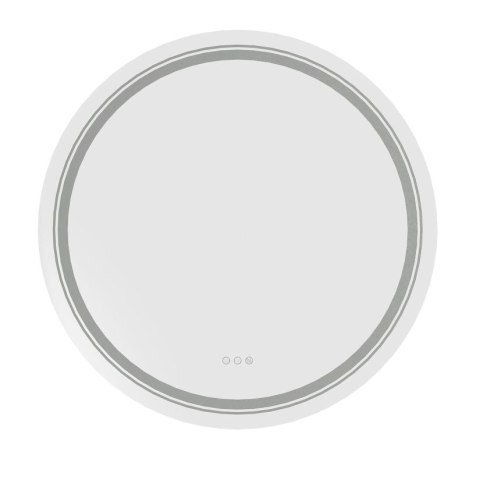 DOVER 60 lustro ścienne łazienkowe, srebrny DOVER 60 lustro ścienne łazienkowe, srebrny