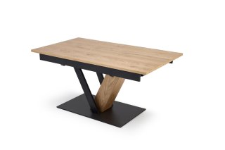FANIS stół rozkładany, naturalny / czarny